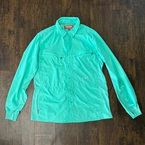 Simms Slack Tide Long Sleeve Fishing Shirt- Size M